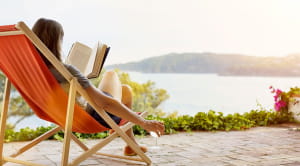 Take a break to boost your wellbeing: relax with a book